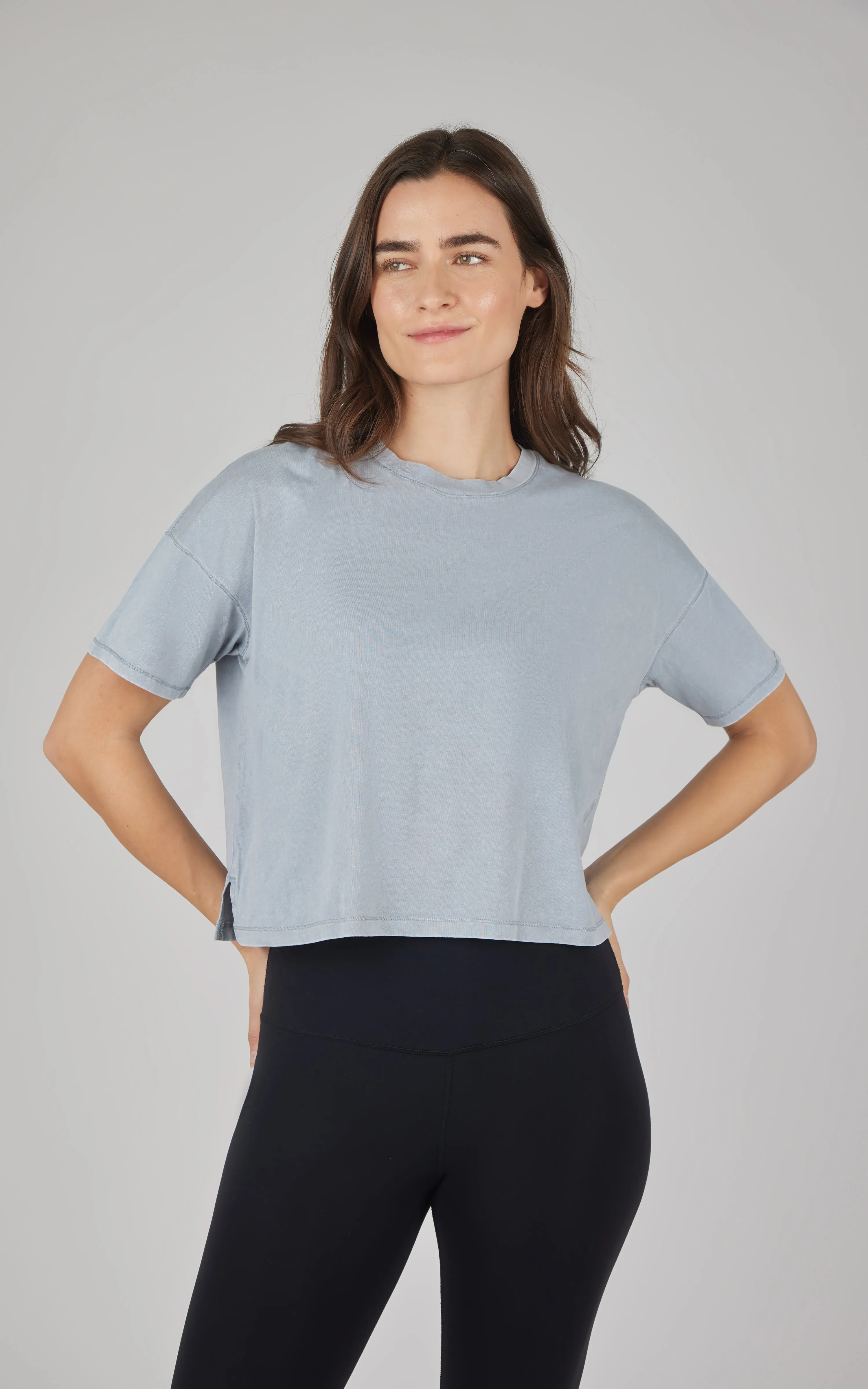 2 PK Stone Washed Cotton and Super Soft Tee