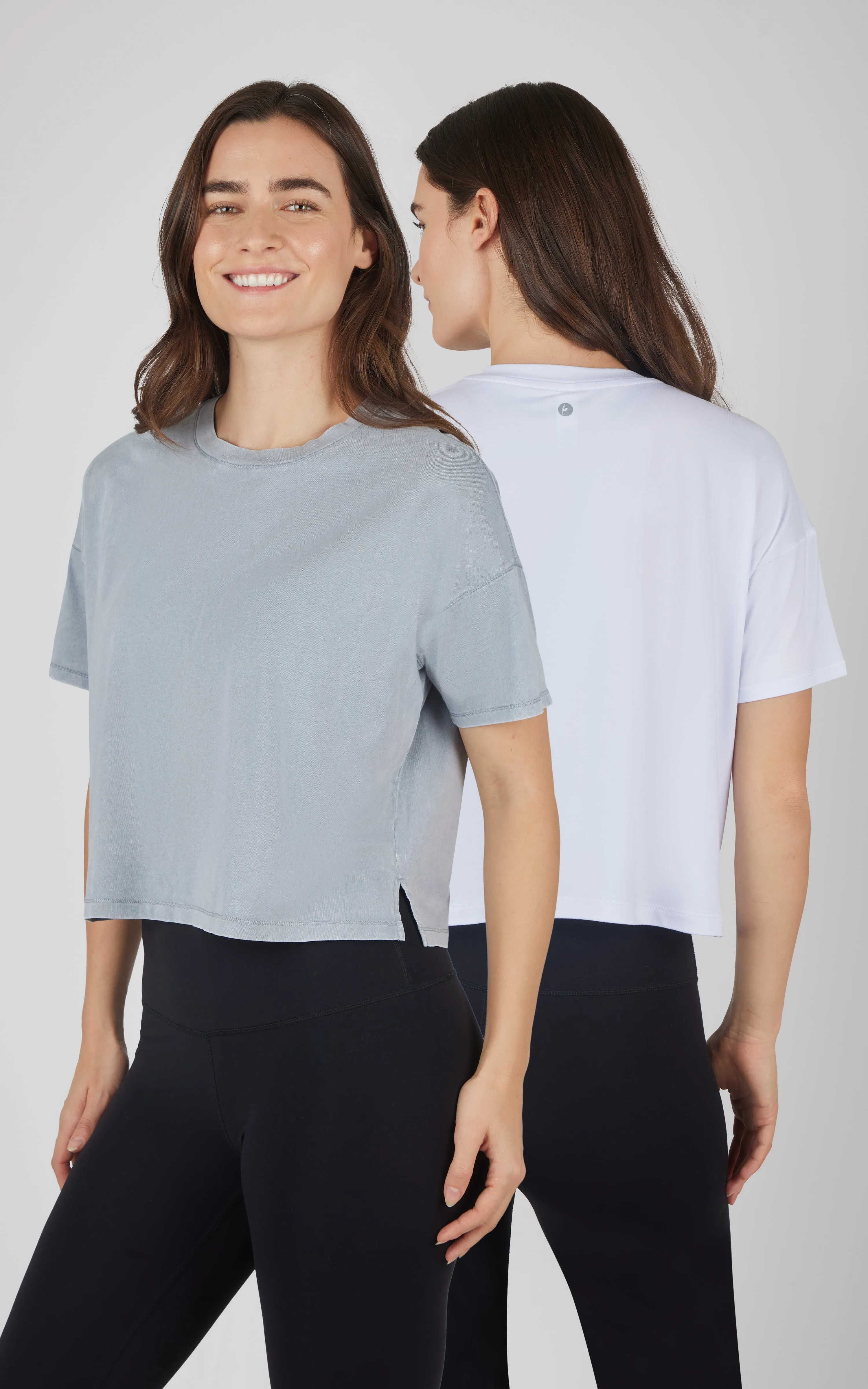 2 PK Stone Washed Cotton and Super Soft Tee