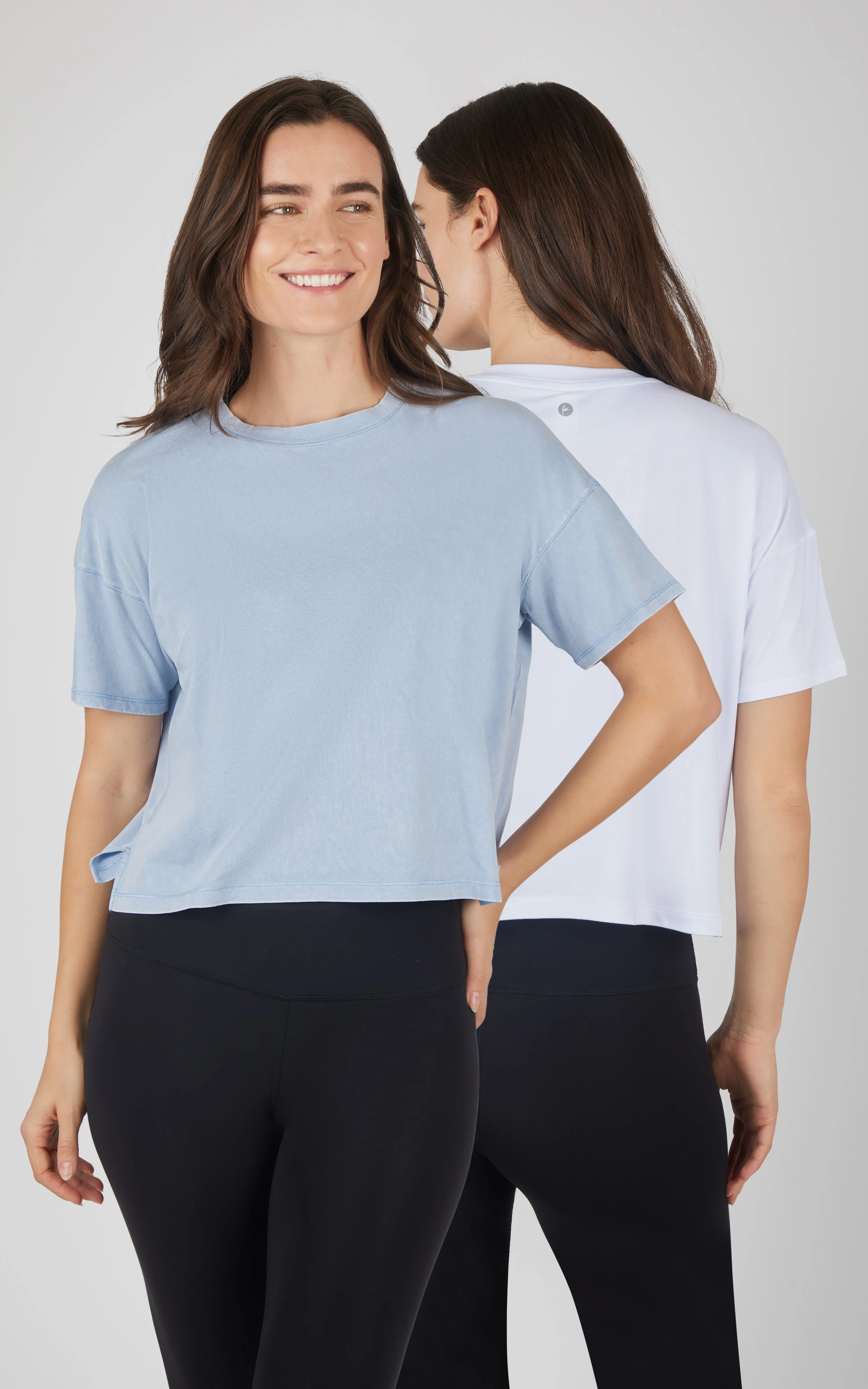 2 PK Stone Washed Cotton and Super Soft Tee