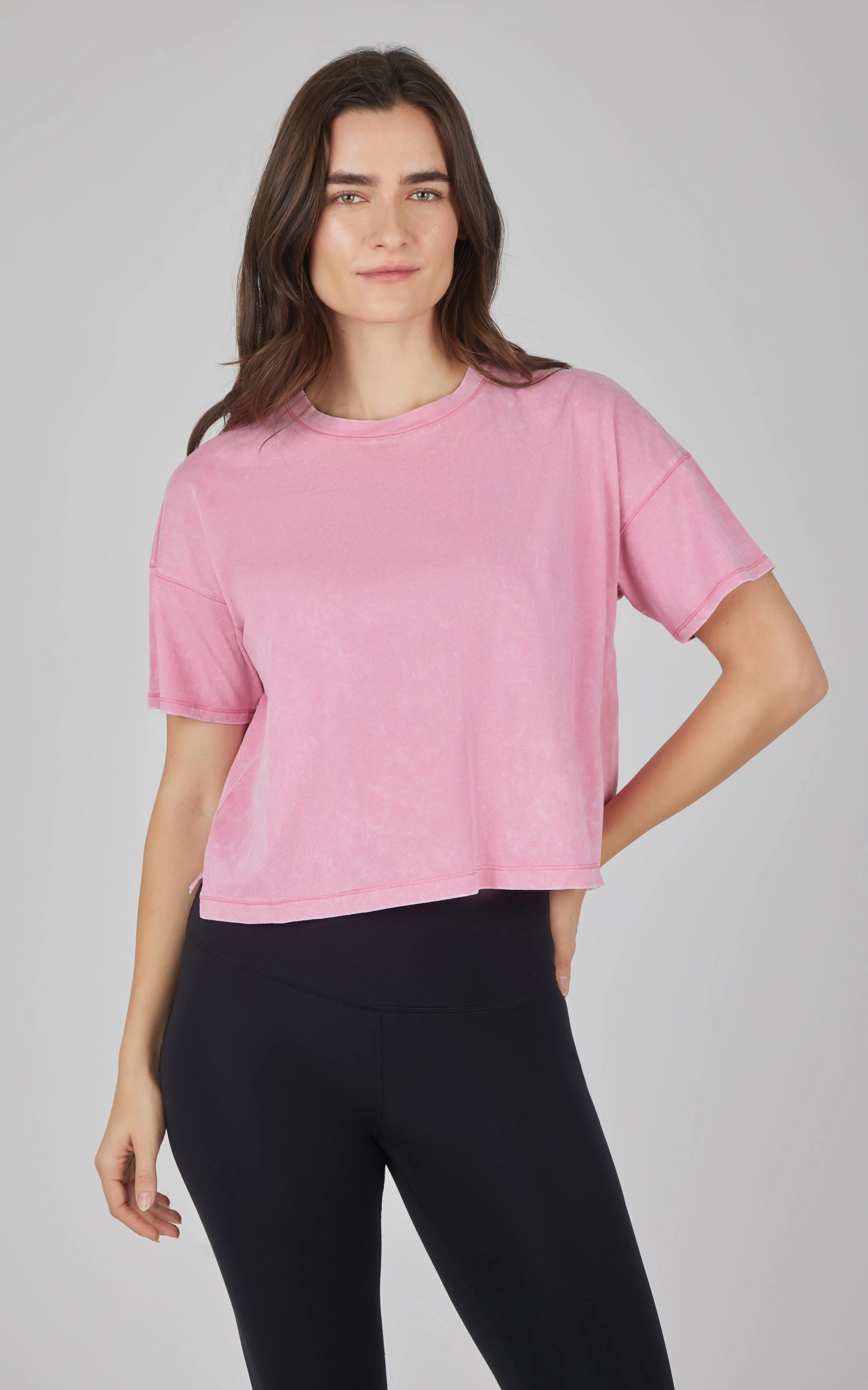 2 PK Stone Washed Cotton and Super Soft Tee