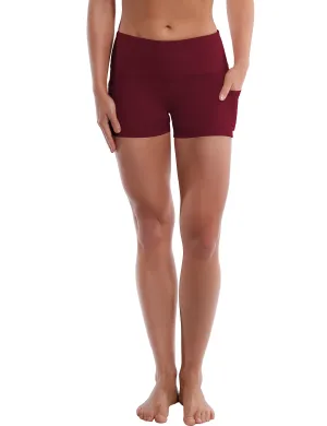 2.5" Side Pockets Jogging Shorts cherryred_Jogging