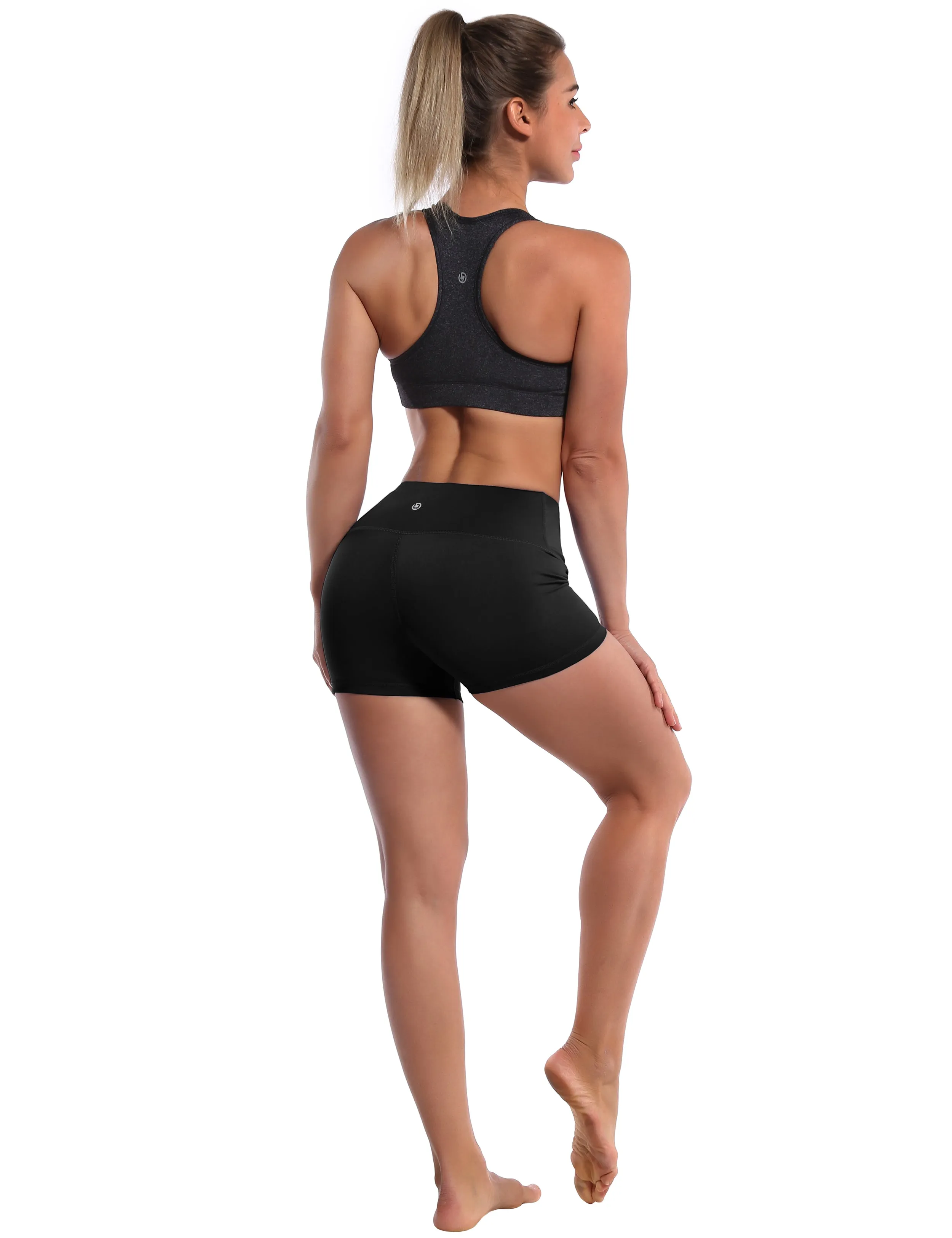 2.5" Yoga Shorts black