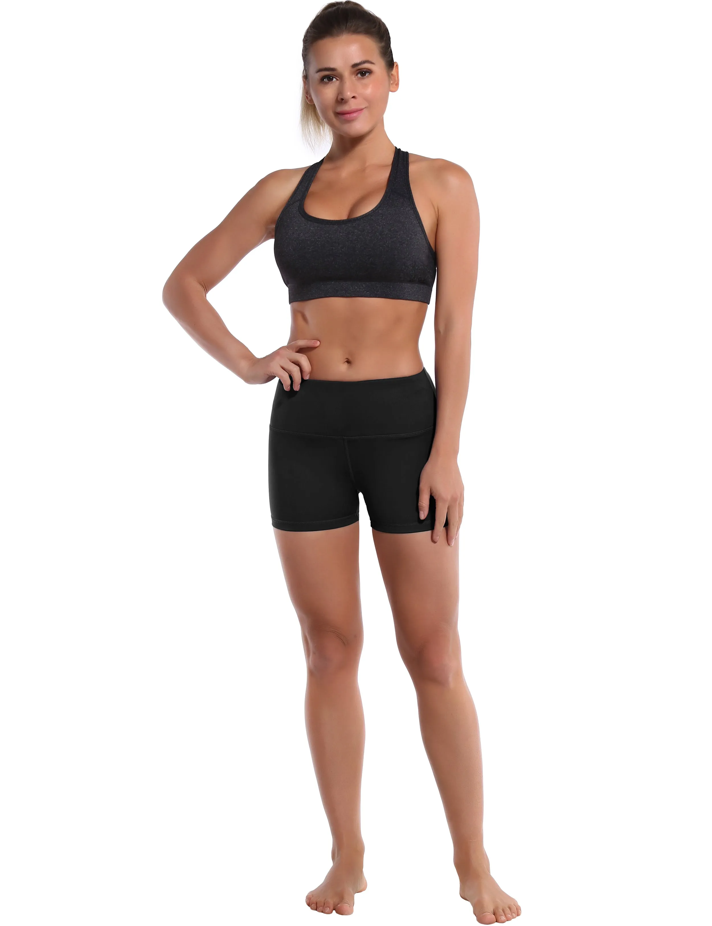 2.5" Yoga Shorts black