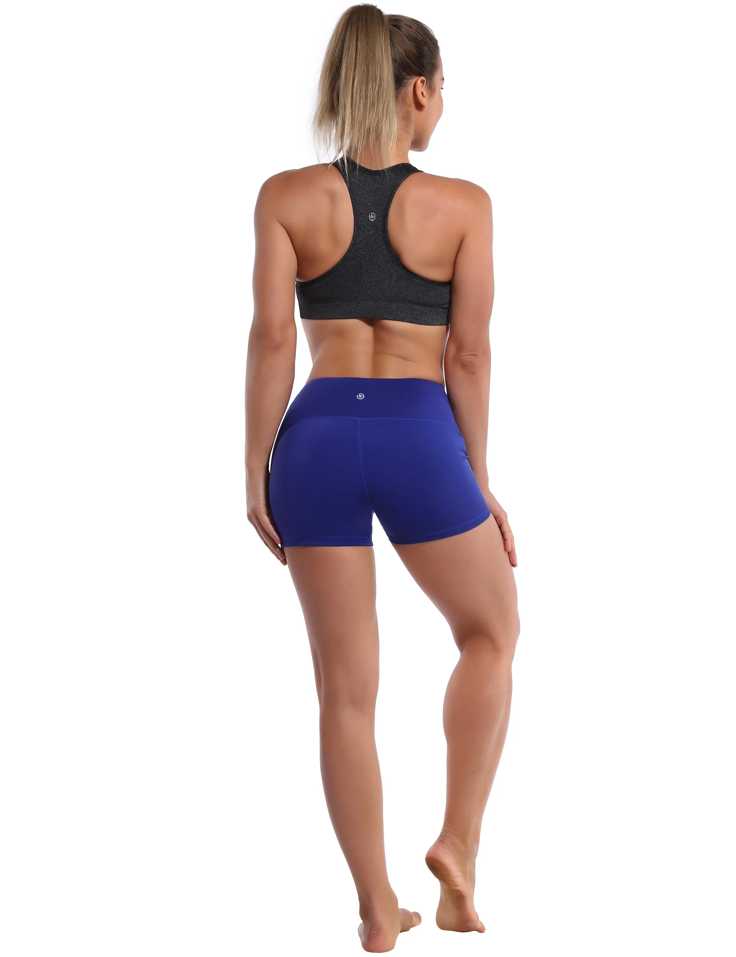 2.5" Yoga Shorts navy