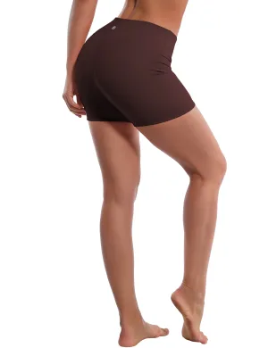 4" Pilates Shorts mahoganymaroon_Pilates