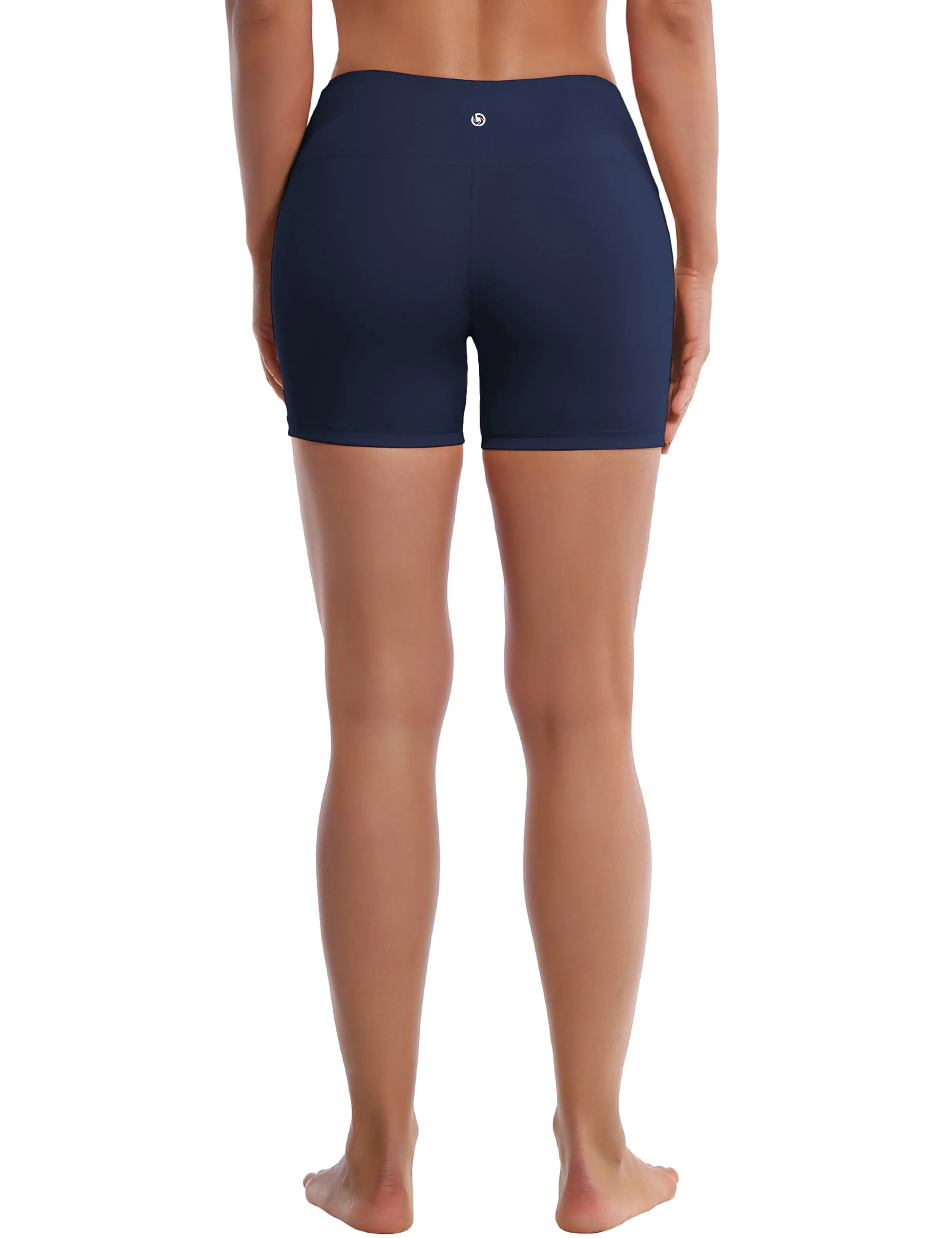 4" Plus Size Shorts darknavy_Plus Size