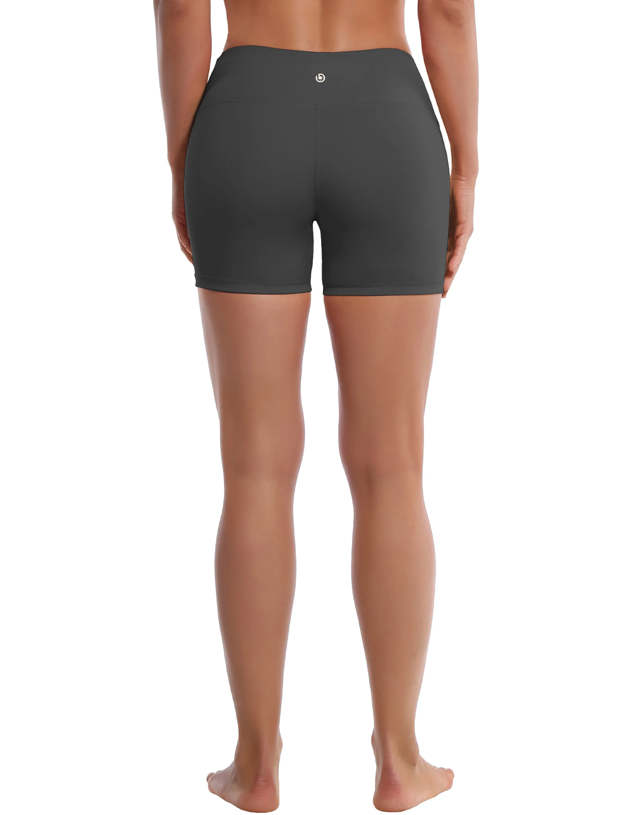 4" Yoga Shorts shadowcharcoal_yoga