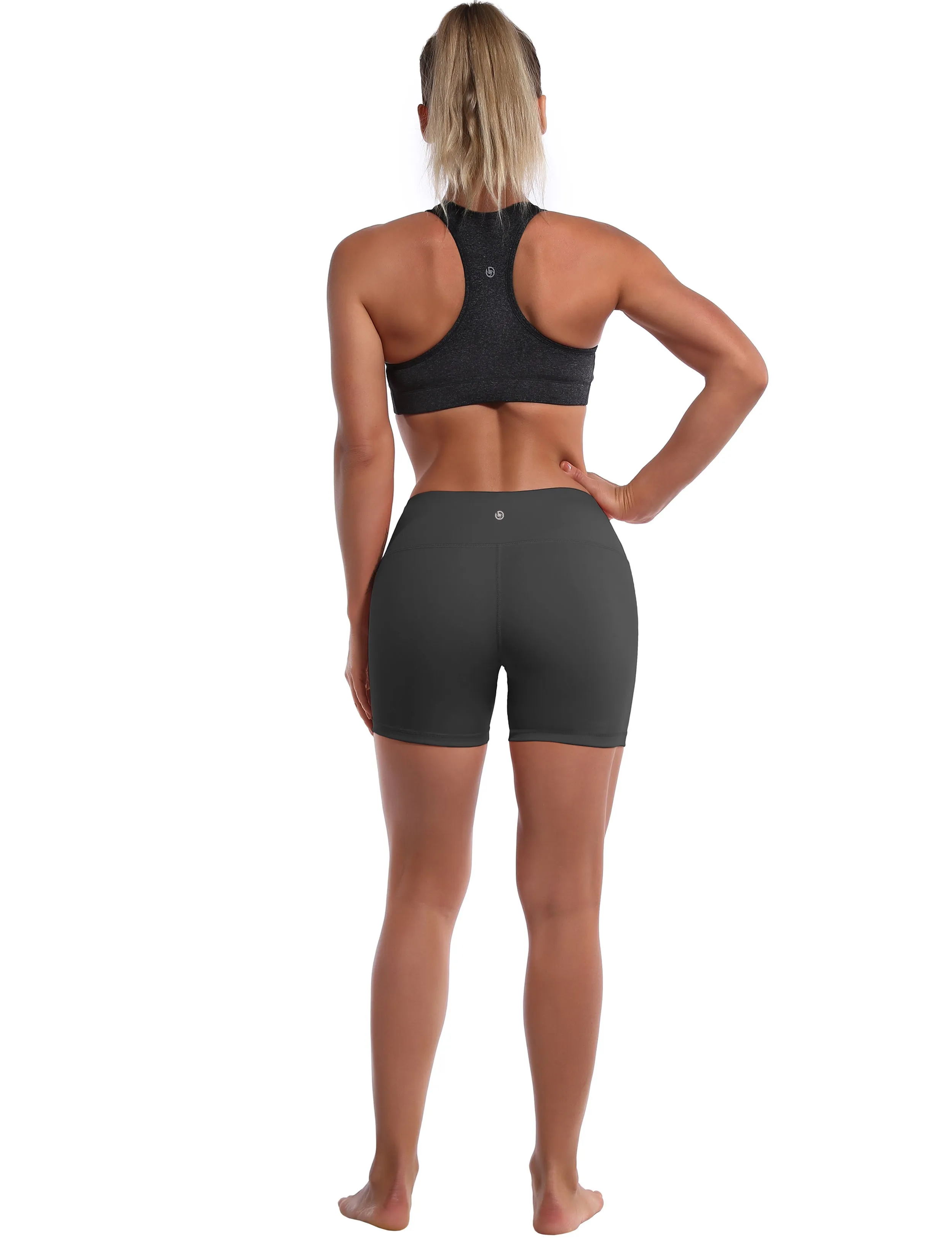 4" yogastudio Shorts shadowcharcoal_yogastudio
