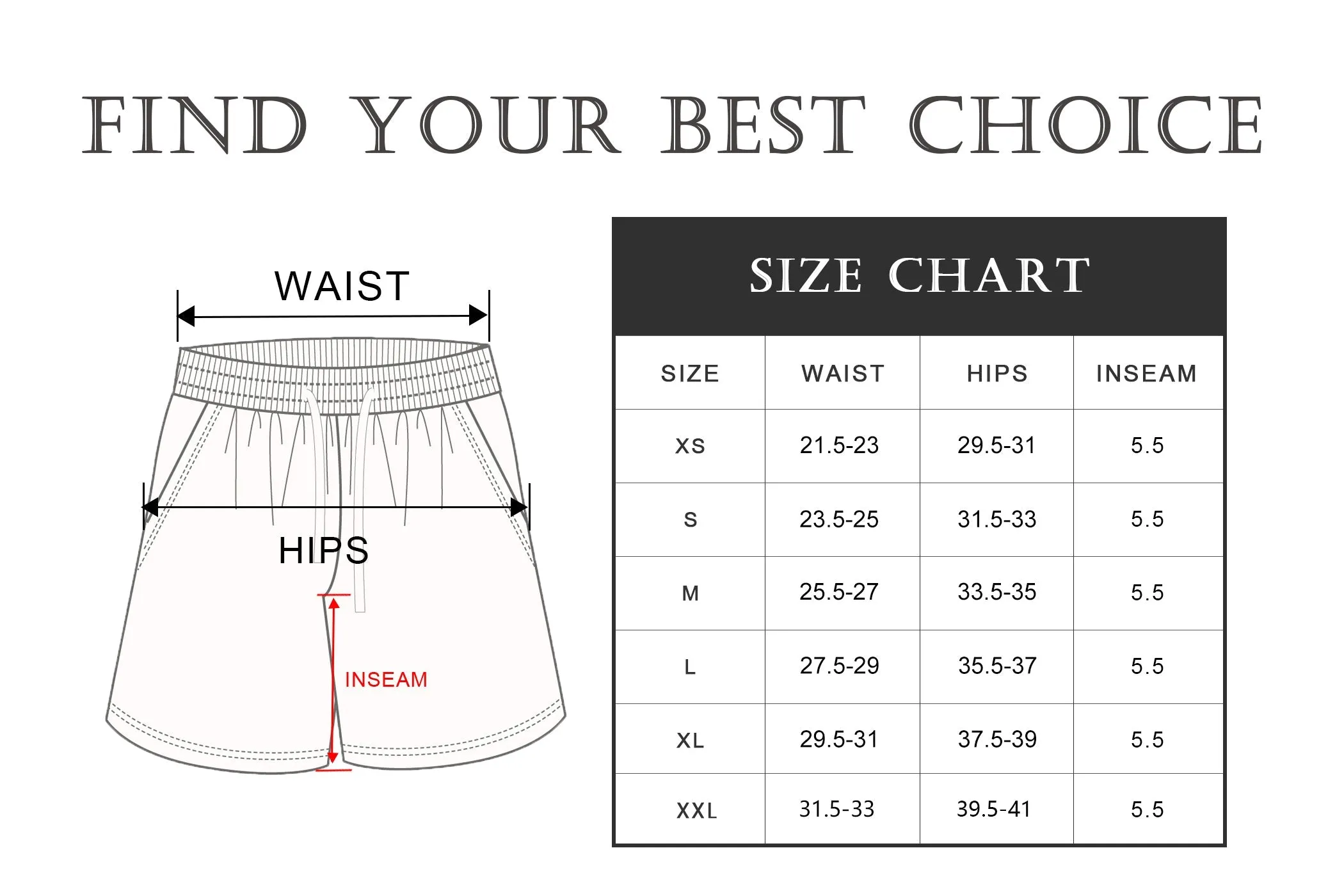 5" Joggers Shorts black_Pilates