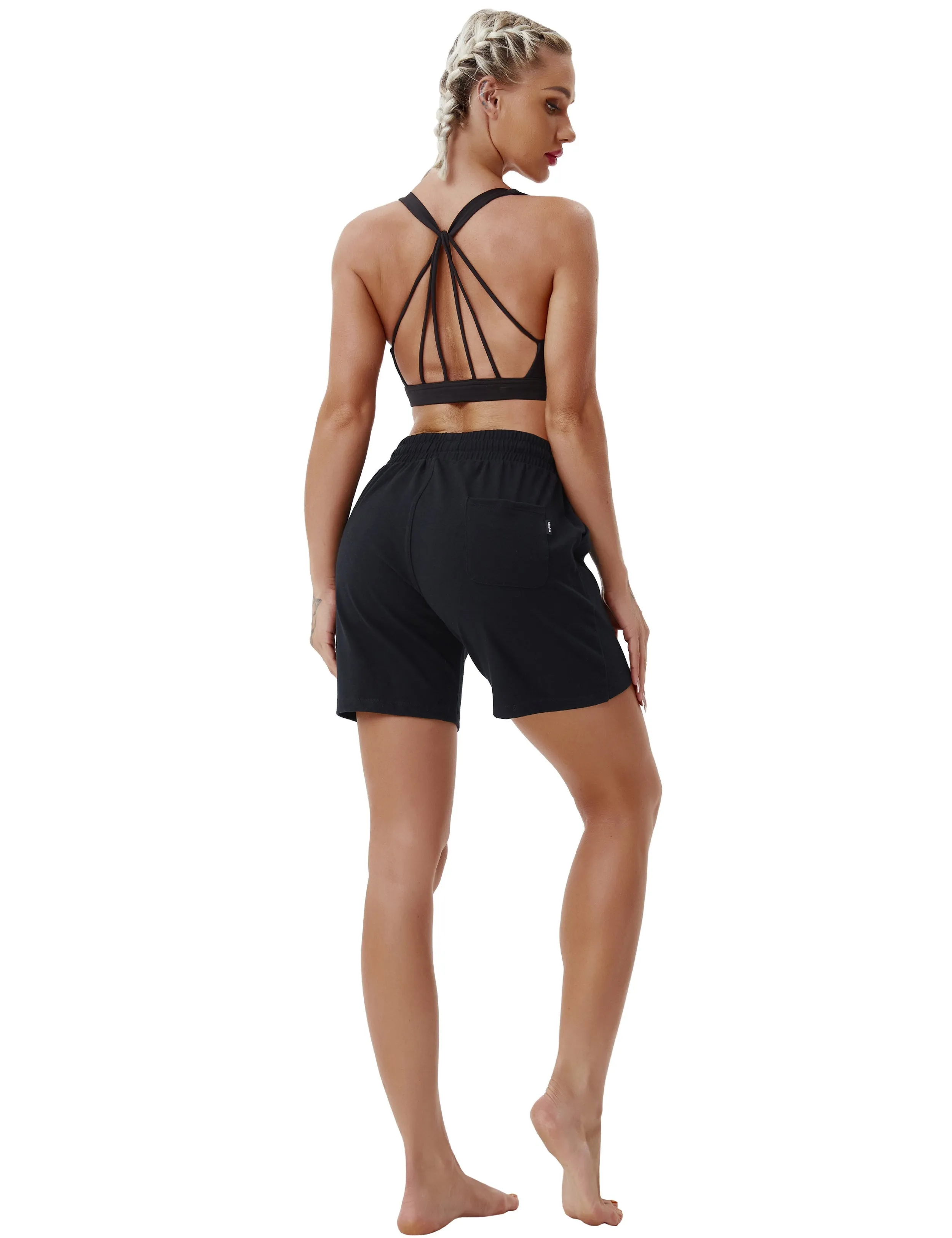 5" Joggers Shorts black_Pilates