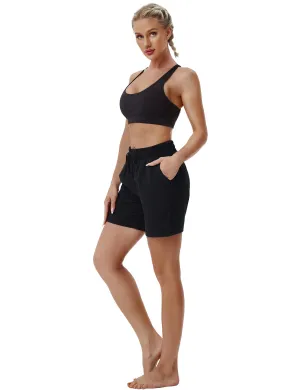 5" Joggers Shorts black_Pilates