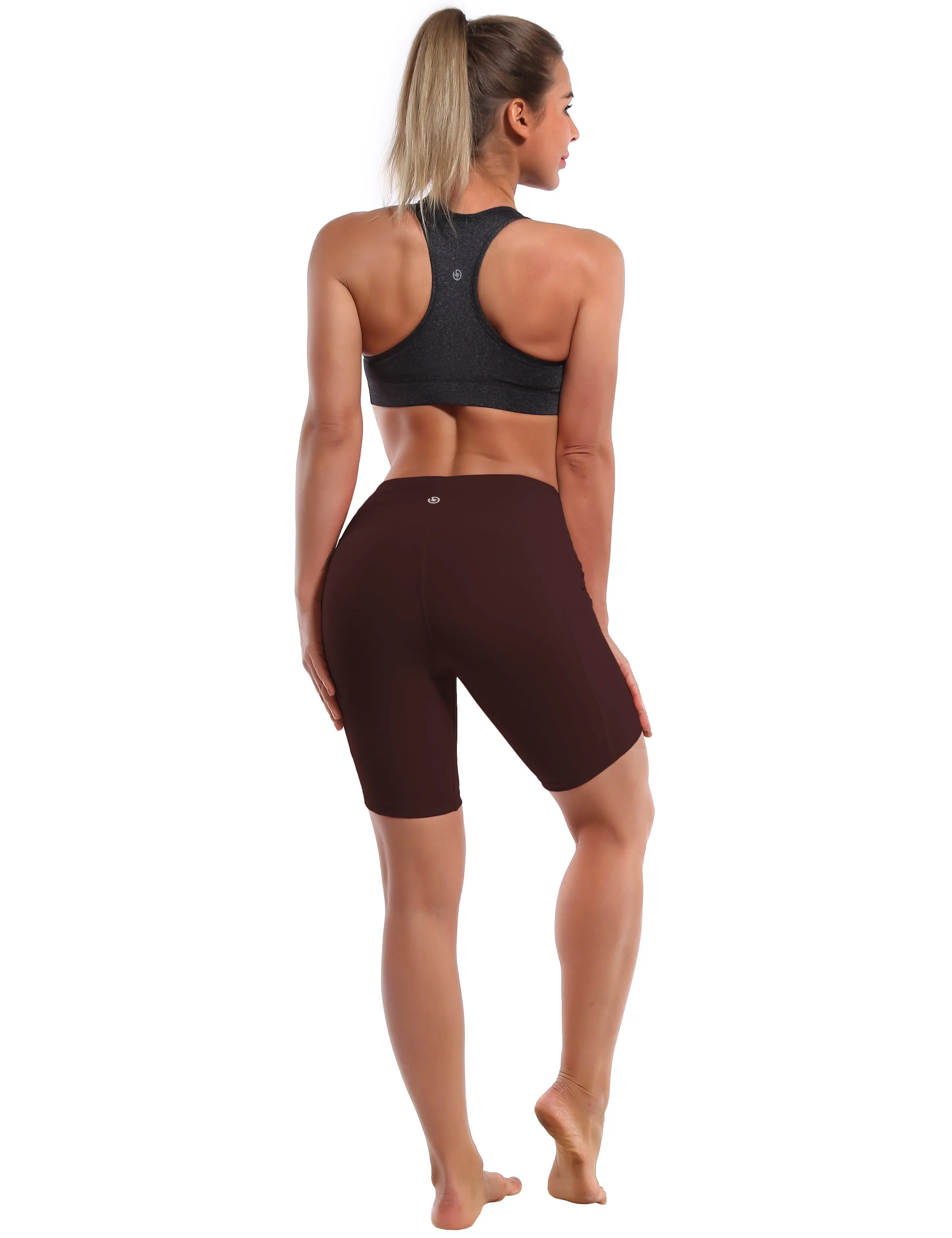 8" Side Pockets Tall Size Shorts mahoganymaroon_Tall Size