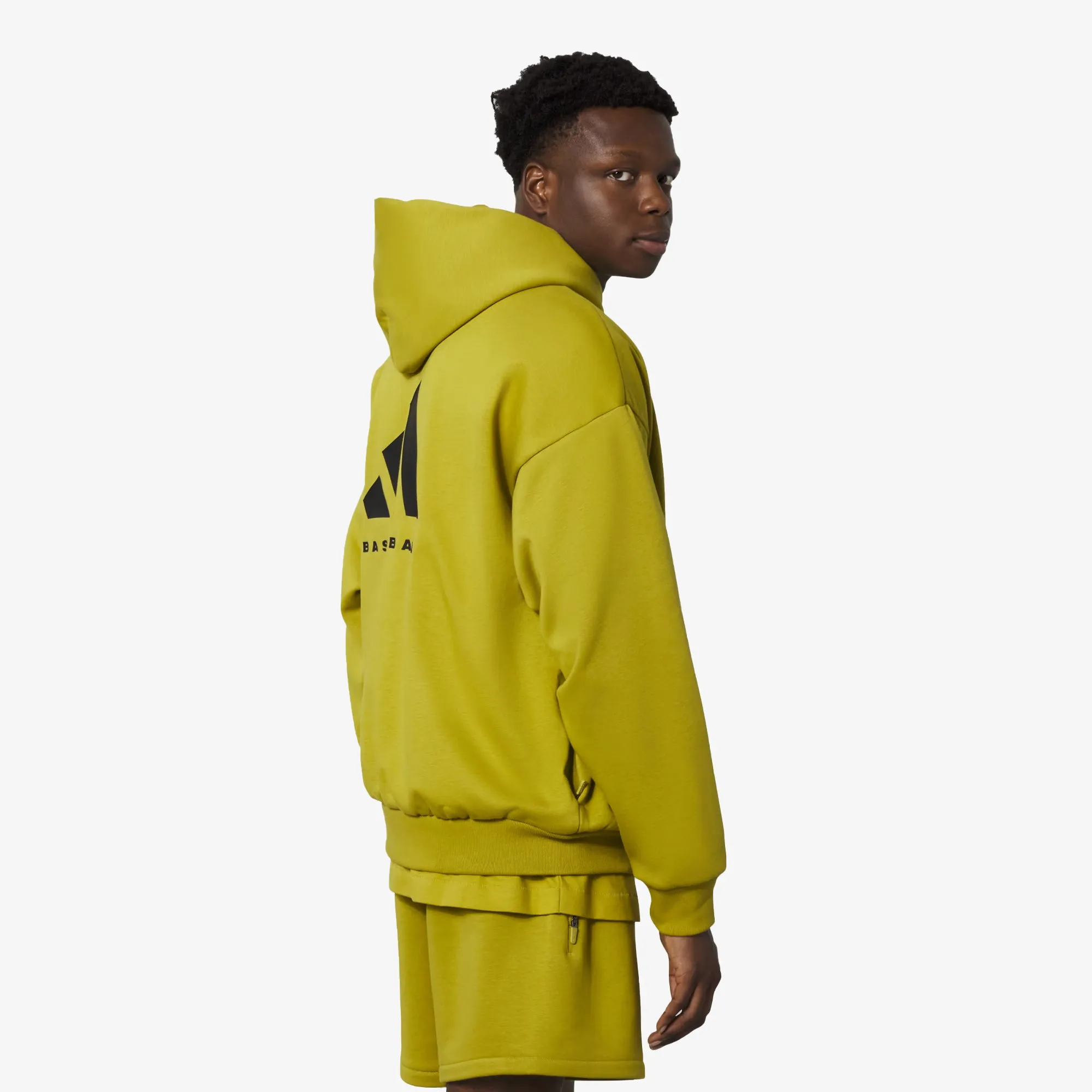 Adidas Originals | ONE BASKETBALL FLEECE HOODIE  { PULSE OLIVES