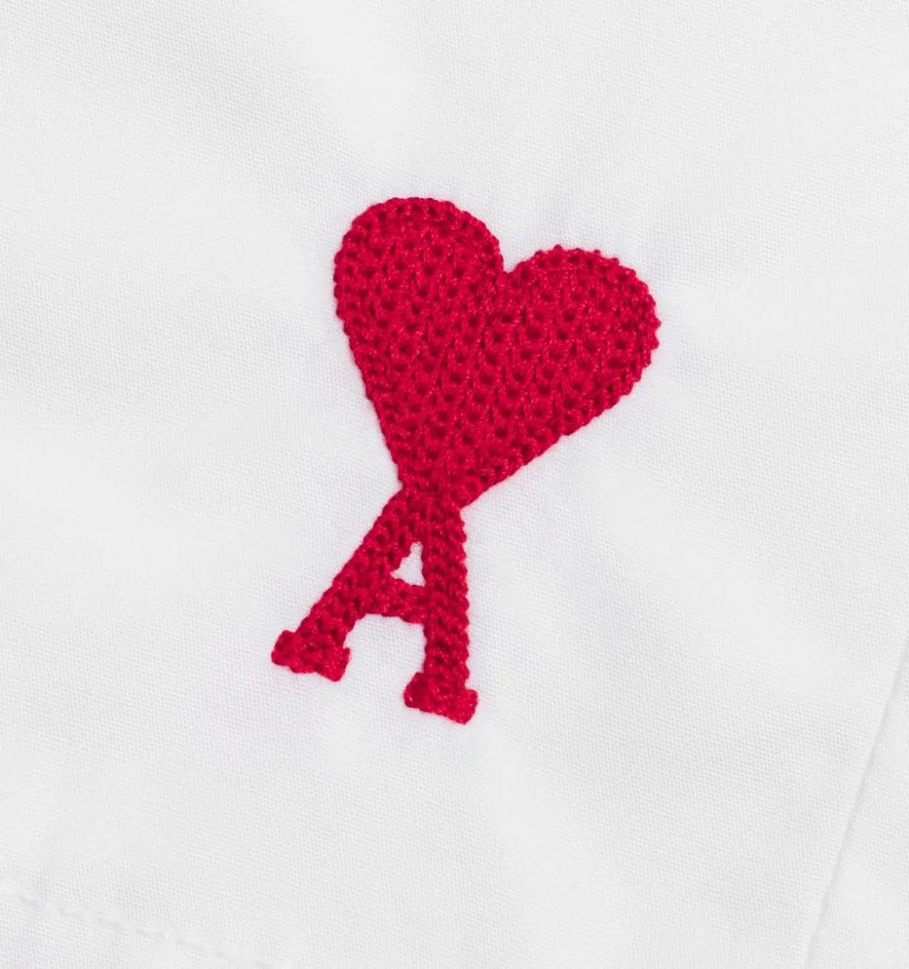AMI Logo Embroidered Boxer Shorts