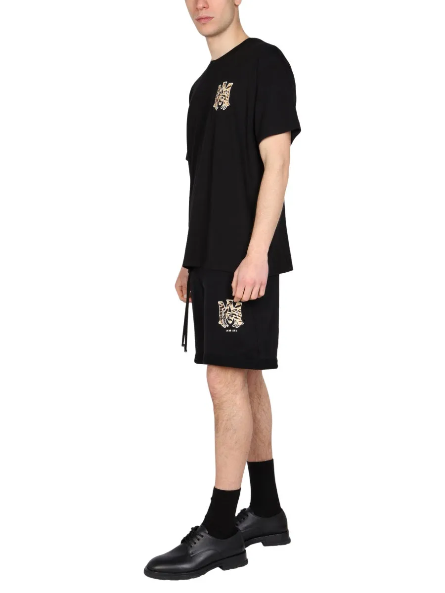 Amiri Chinese New Year Logo Drawstring Shorts