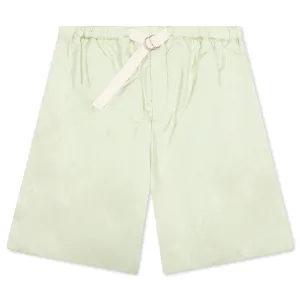 Belted Shorts - Soft Pigment Green