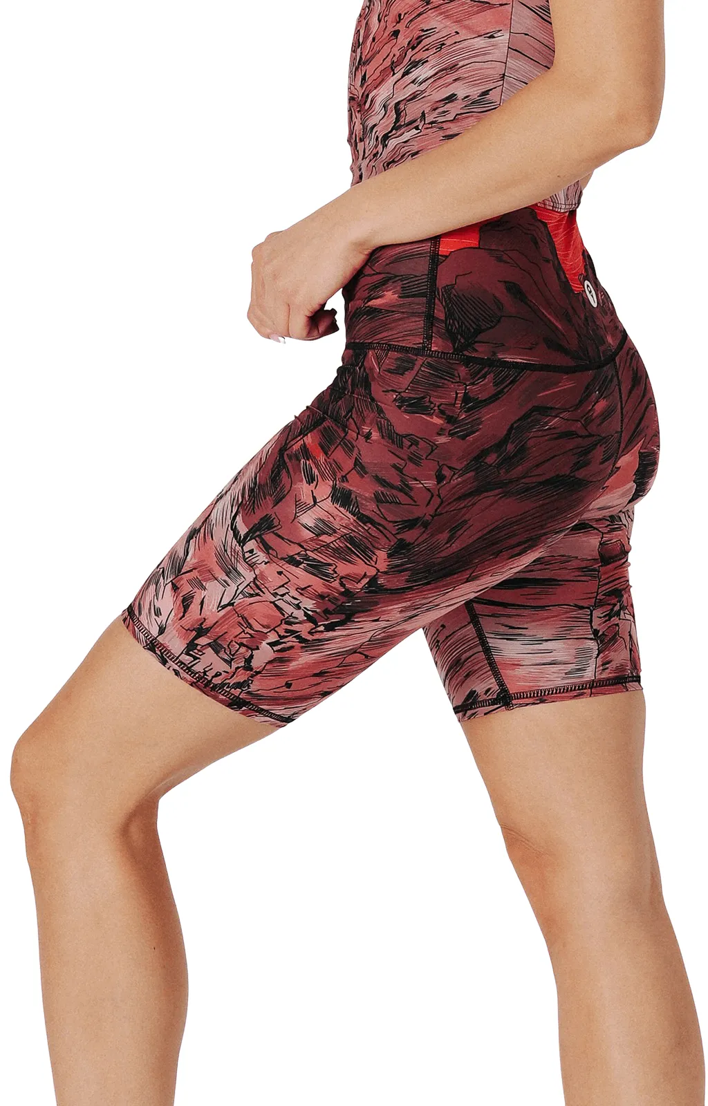 Biker Shorts - Red Rocks