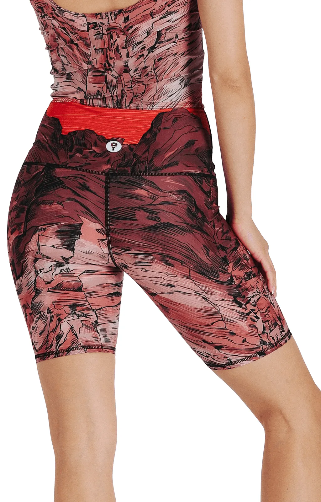 Biker Shorts - Red Rocks