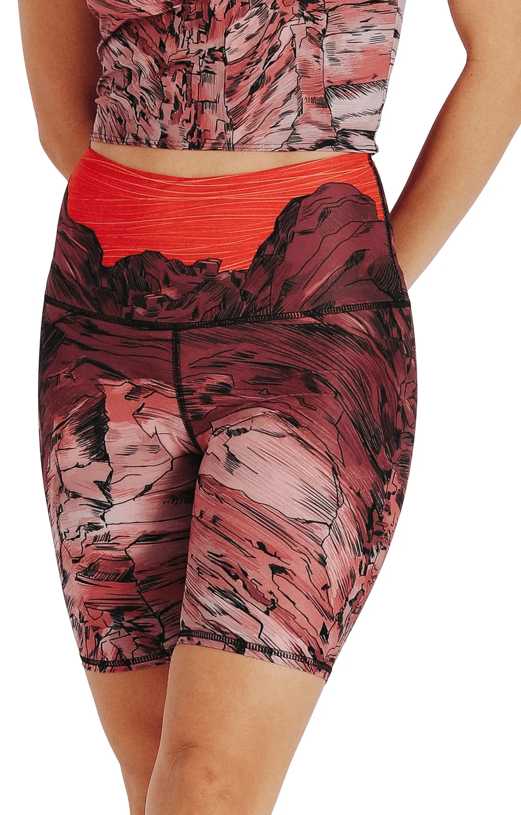 Biker Shorts - Red Rocks