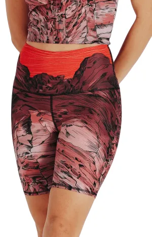 Biker Shorts - Red Rocks