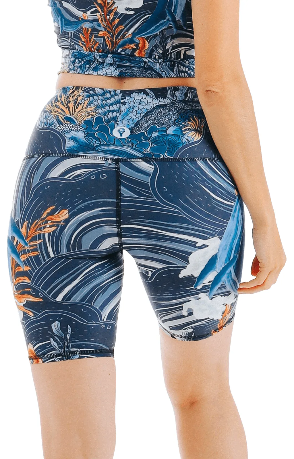 Biker Shorts - Whale Hello
