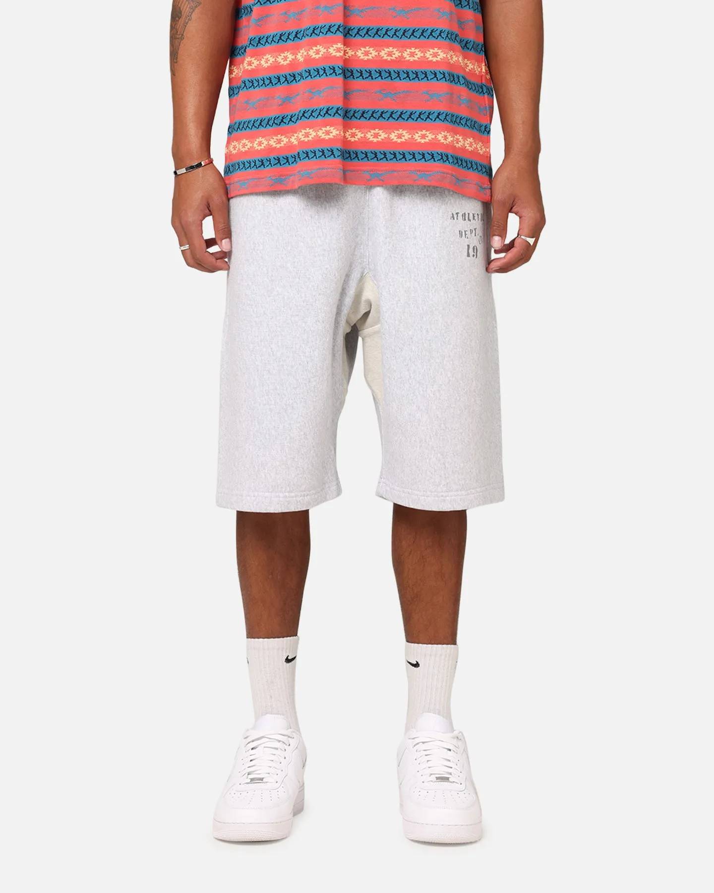 Champion 50's RW Fleece Shorts Oxford Grey Heather