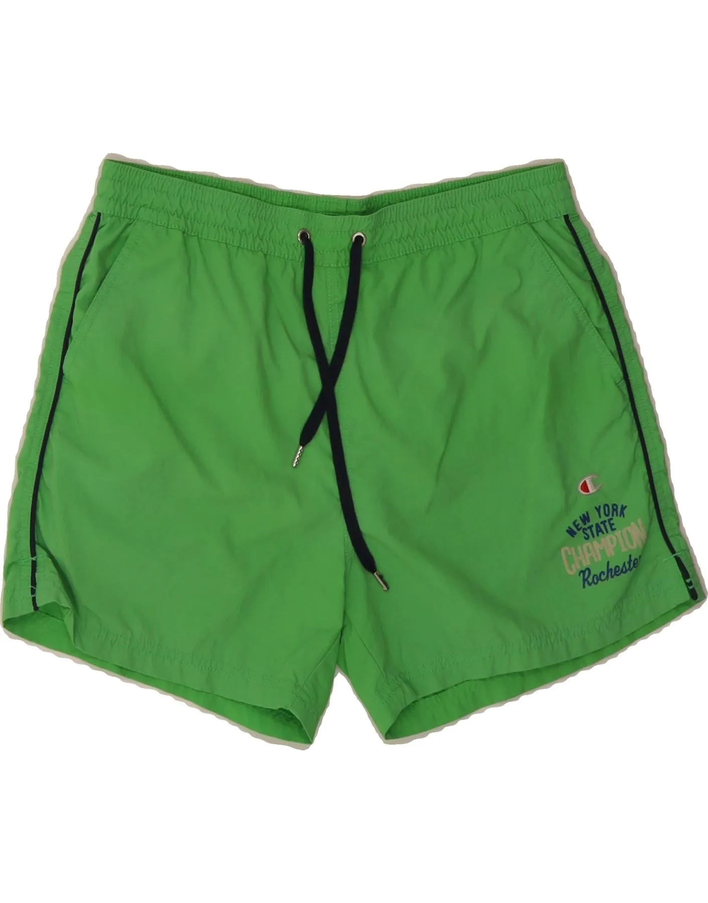 CHAMPION Mens Swimming Shorts Medium Green
