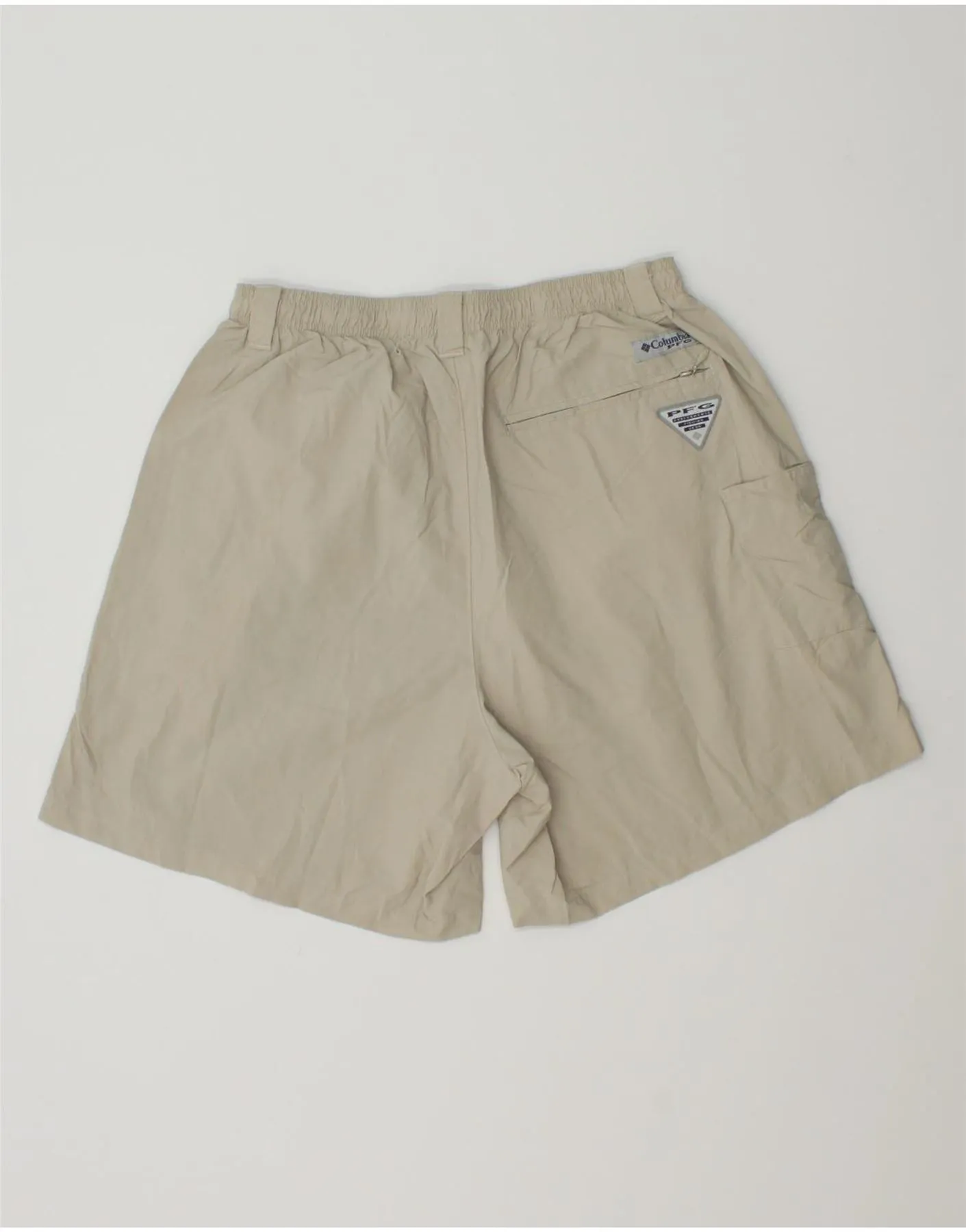 COLUMBIA Womens Chino Shorts Medium W28 Beige Nylon