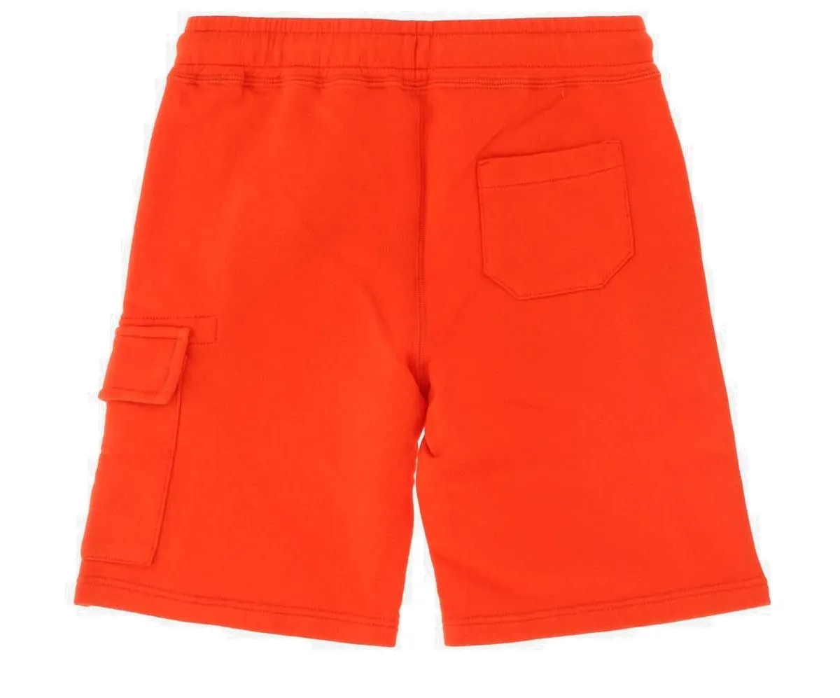 C.P. Company Kids Straight Leg Drawstring Shorts