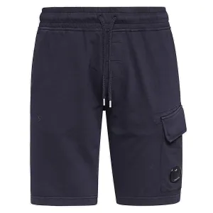C.P. Company Logo Plaque Drawstring Shorts