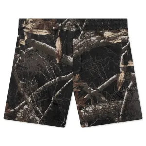 Debossed Sweatshorts - Shadow