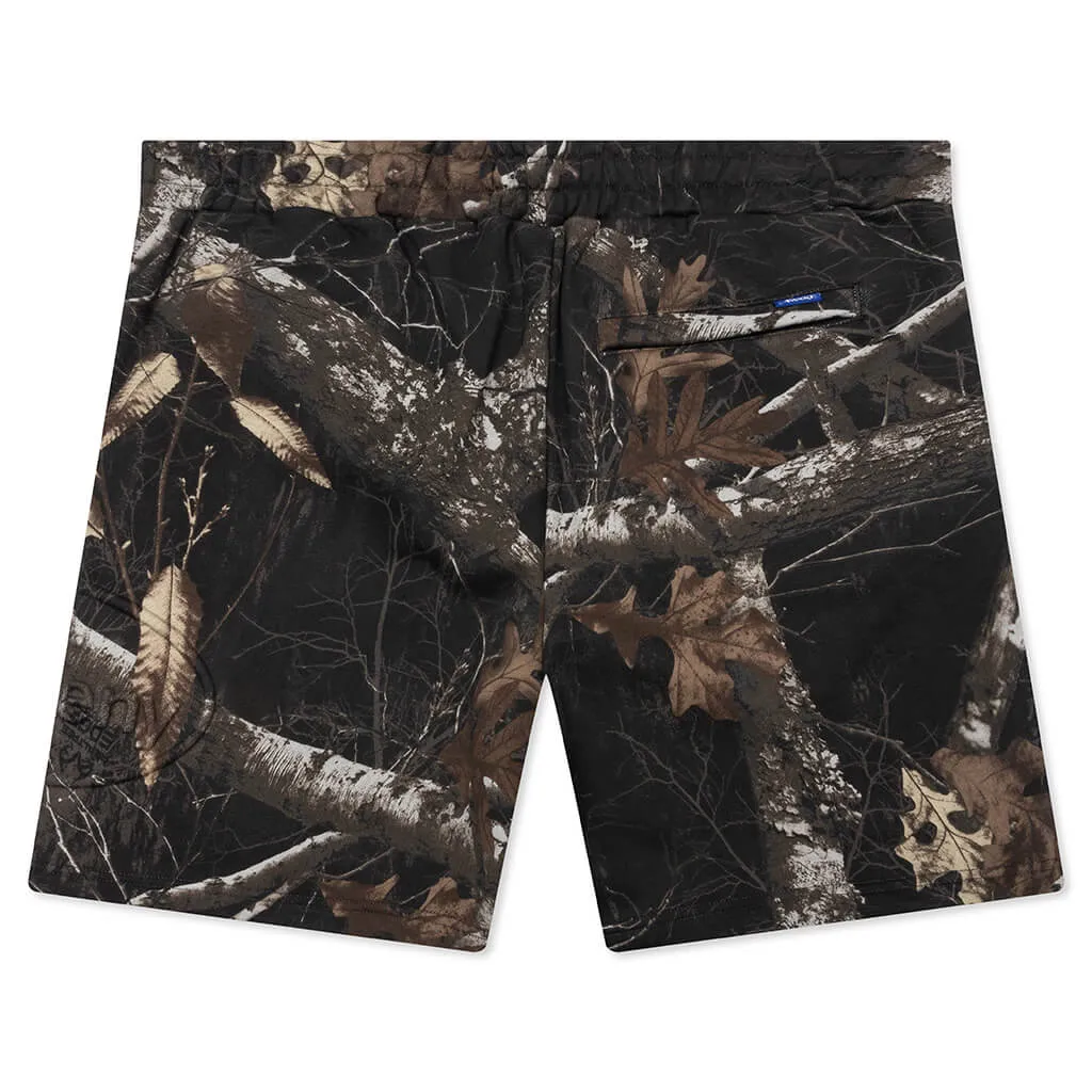 Debossed Sweatshorts - Shadow