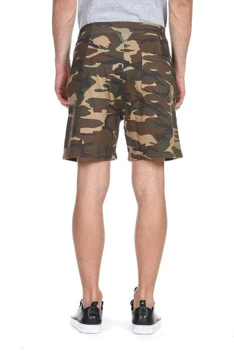 Dsquared2 Camouflage-Print Elasticated Waistband Shorts