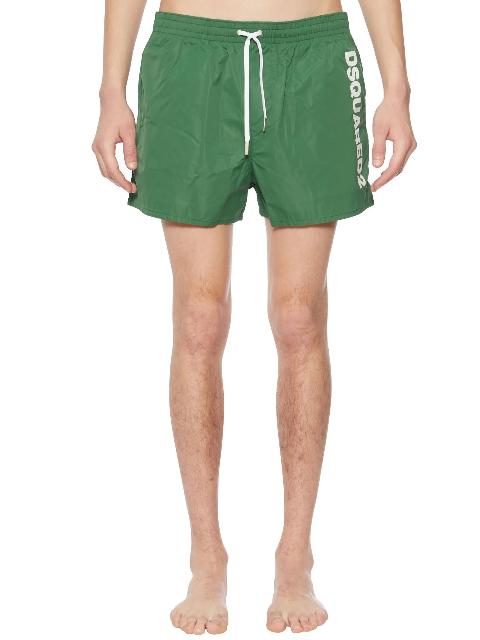 Dsquared2 Logo Print Drawstring Swim Shorts