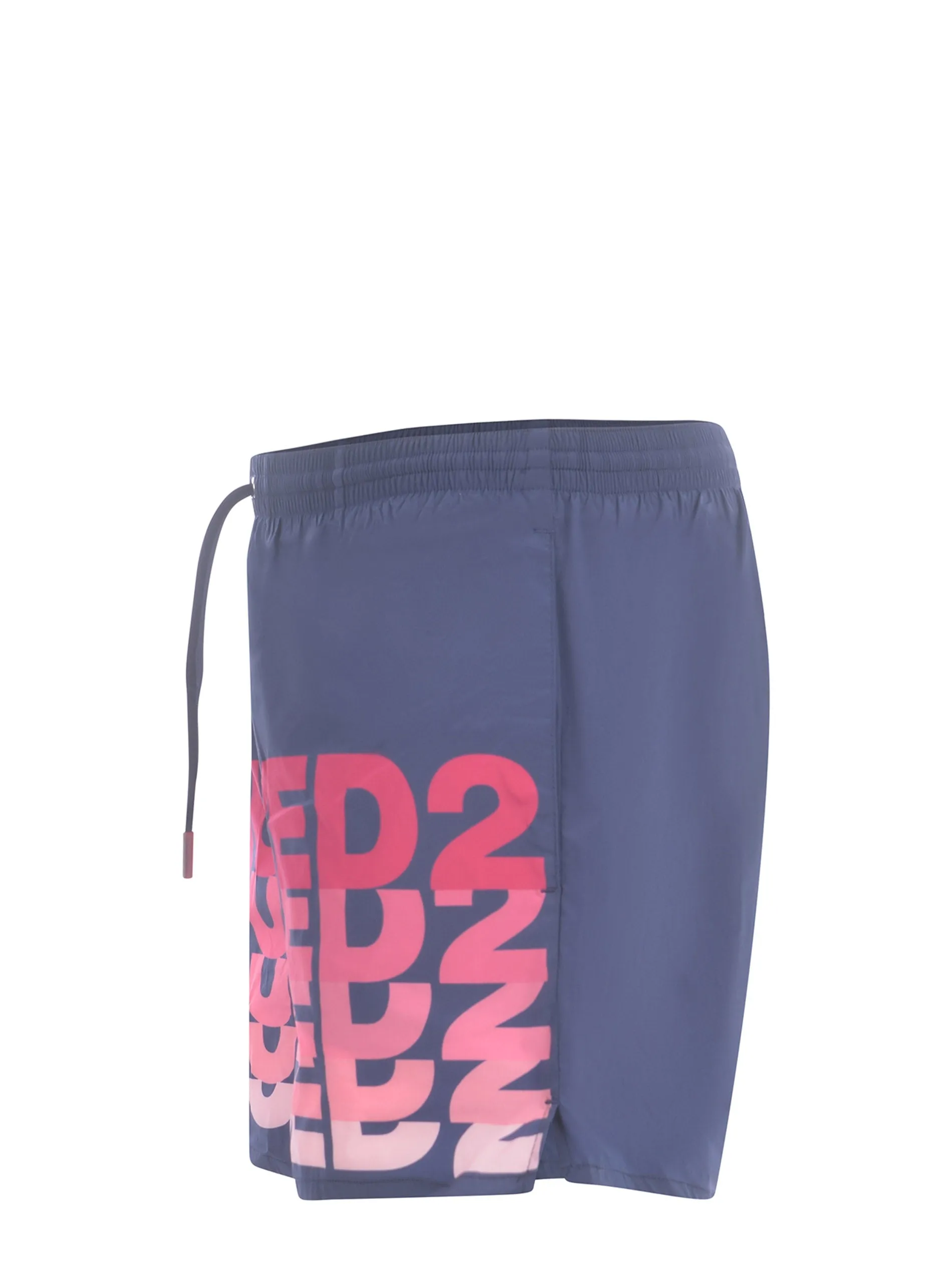 Dsquared2 Logo Printed Mid-Rise Swim Shorts
