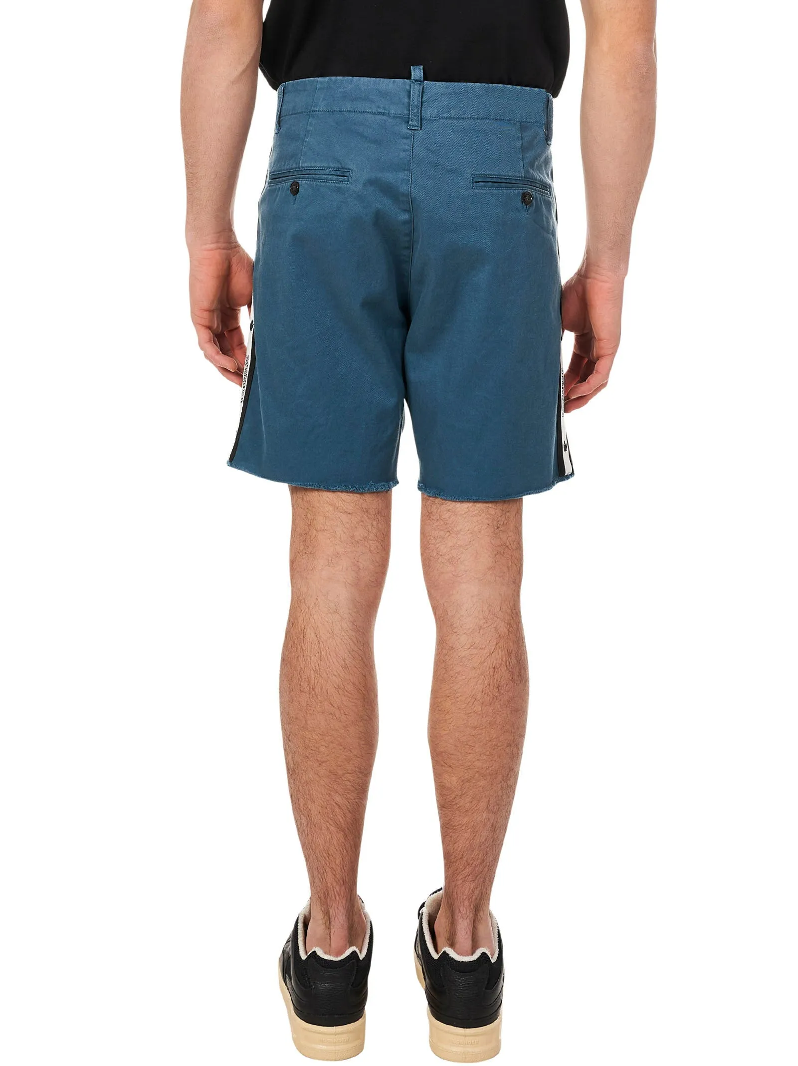 Dsquared2 Logo Tape Knee-Length Shorts