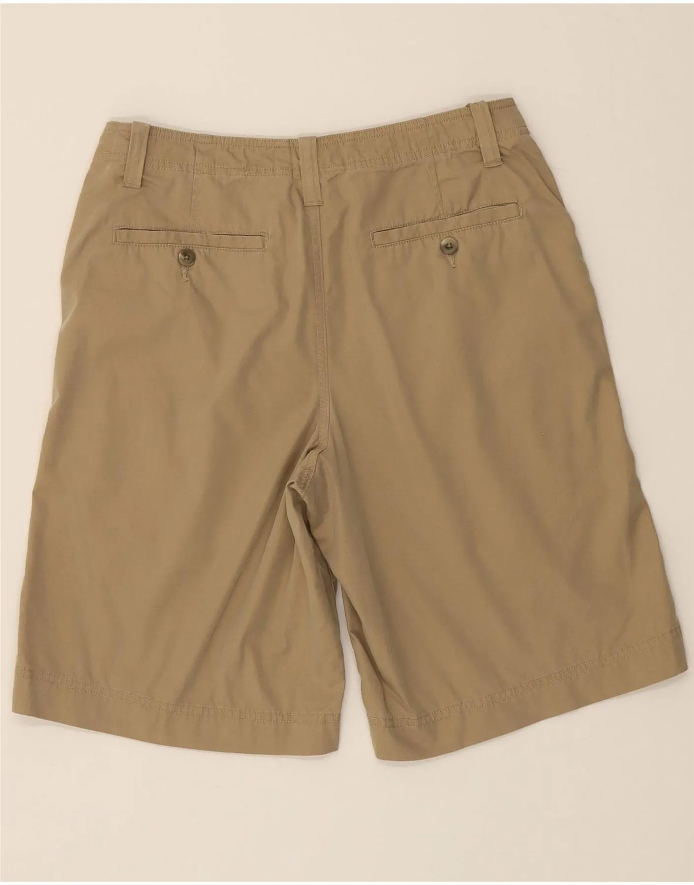 EDDIE BAUER Mens Chino Shorts W31 Medium Beige Cotton