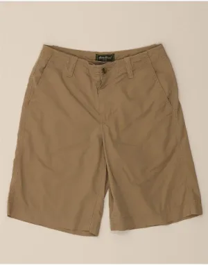 EDDIE BAUER Mens Chino Shorts W31 Medium Beige Cotton