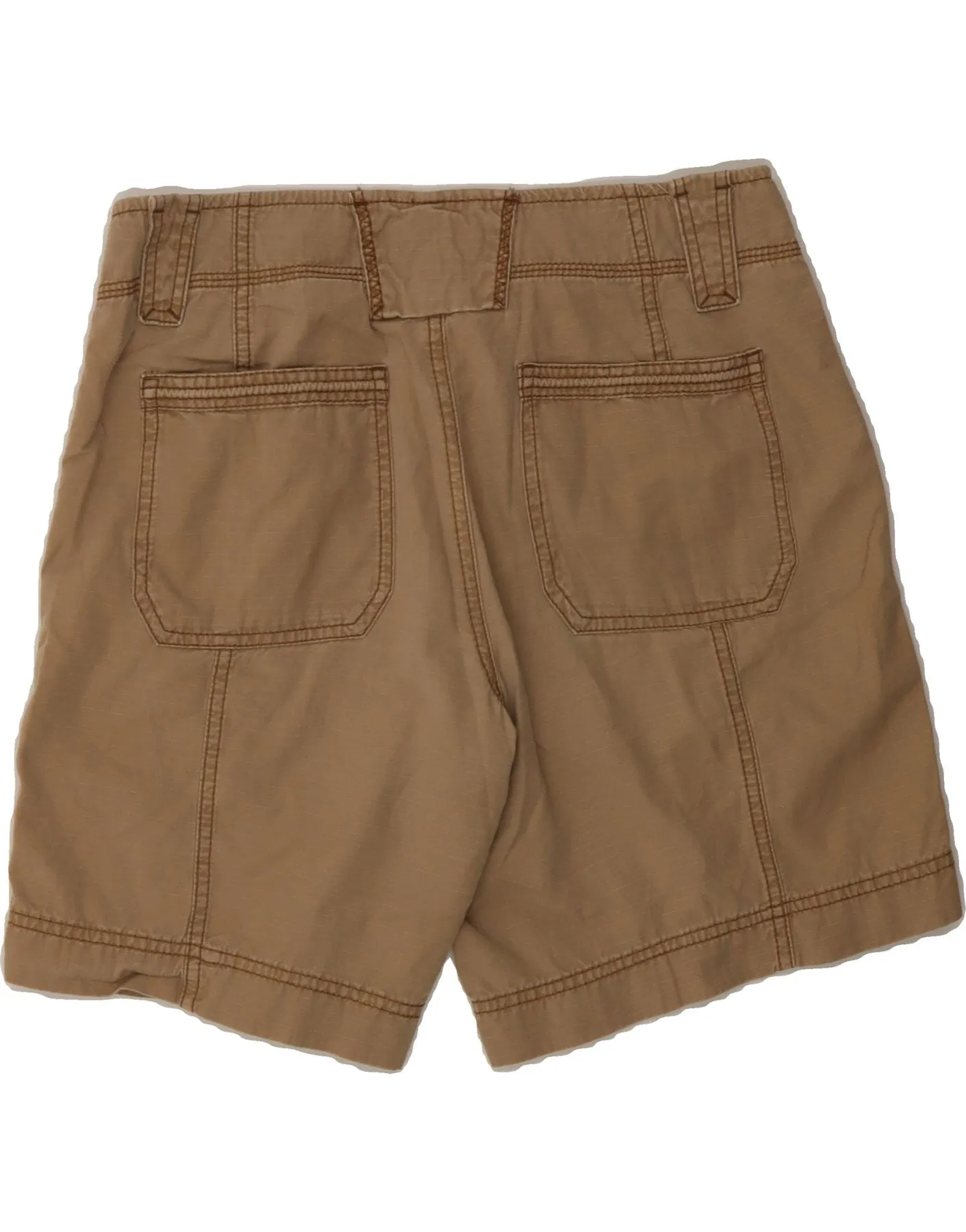 EDDIE BAUER Womens Chino Shorts US 4 Small W32 Brown Cotton