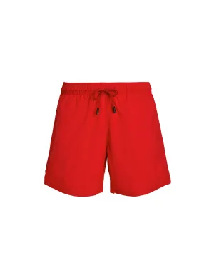 Etro Logo Patch Drawstring Swim Shorts
