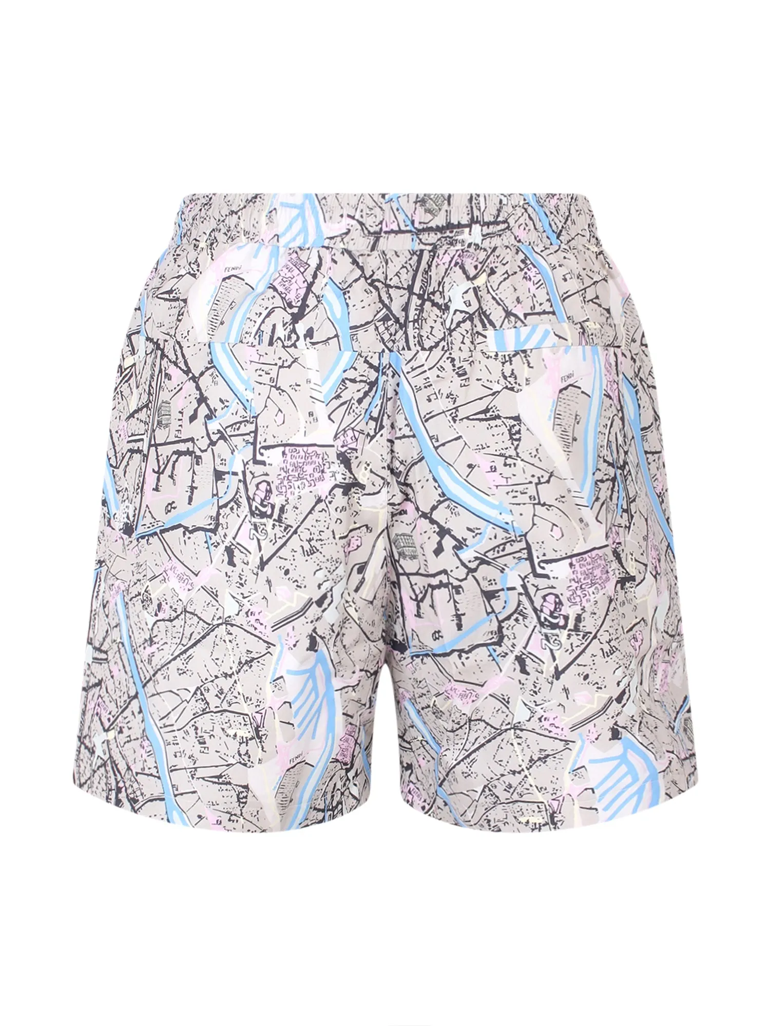 Fendi All-Over Printed Bermuda Shorts