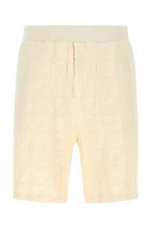 Fendi FF Logo Monogram Bermuda Shorts