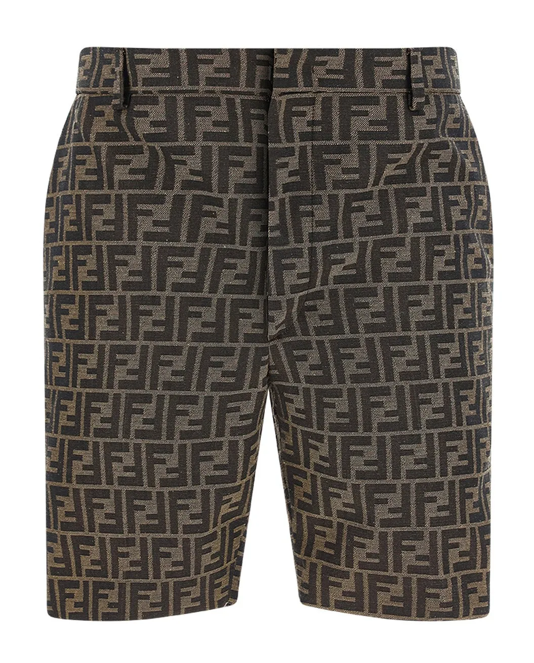 Fendi FF Motif Bermuda Shorts