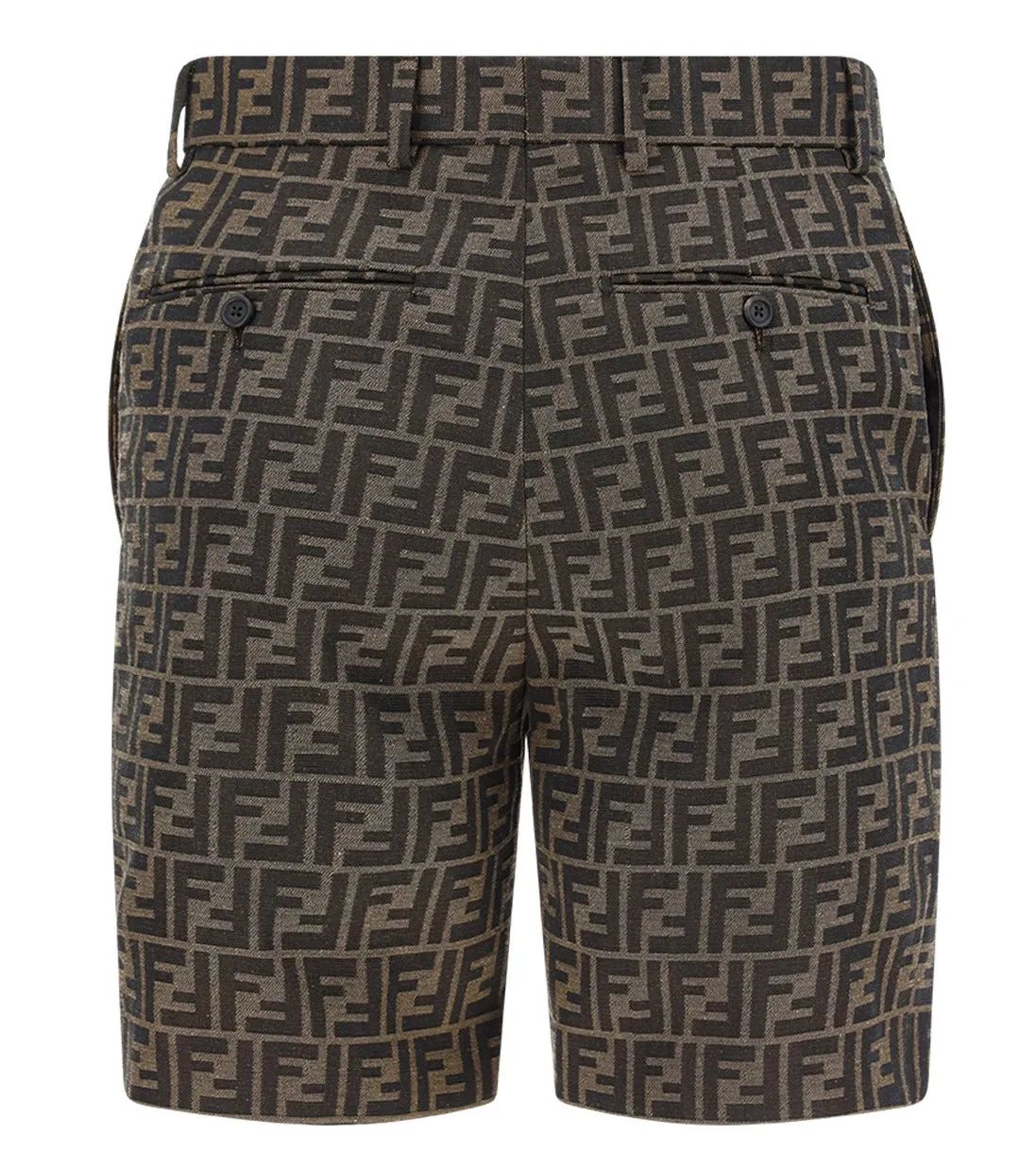 Fendi FF Motif Bermuda Shorts