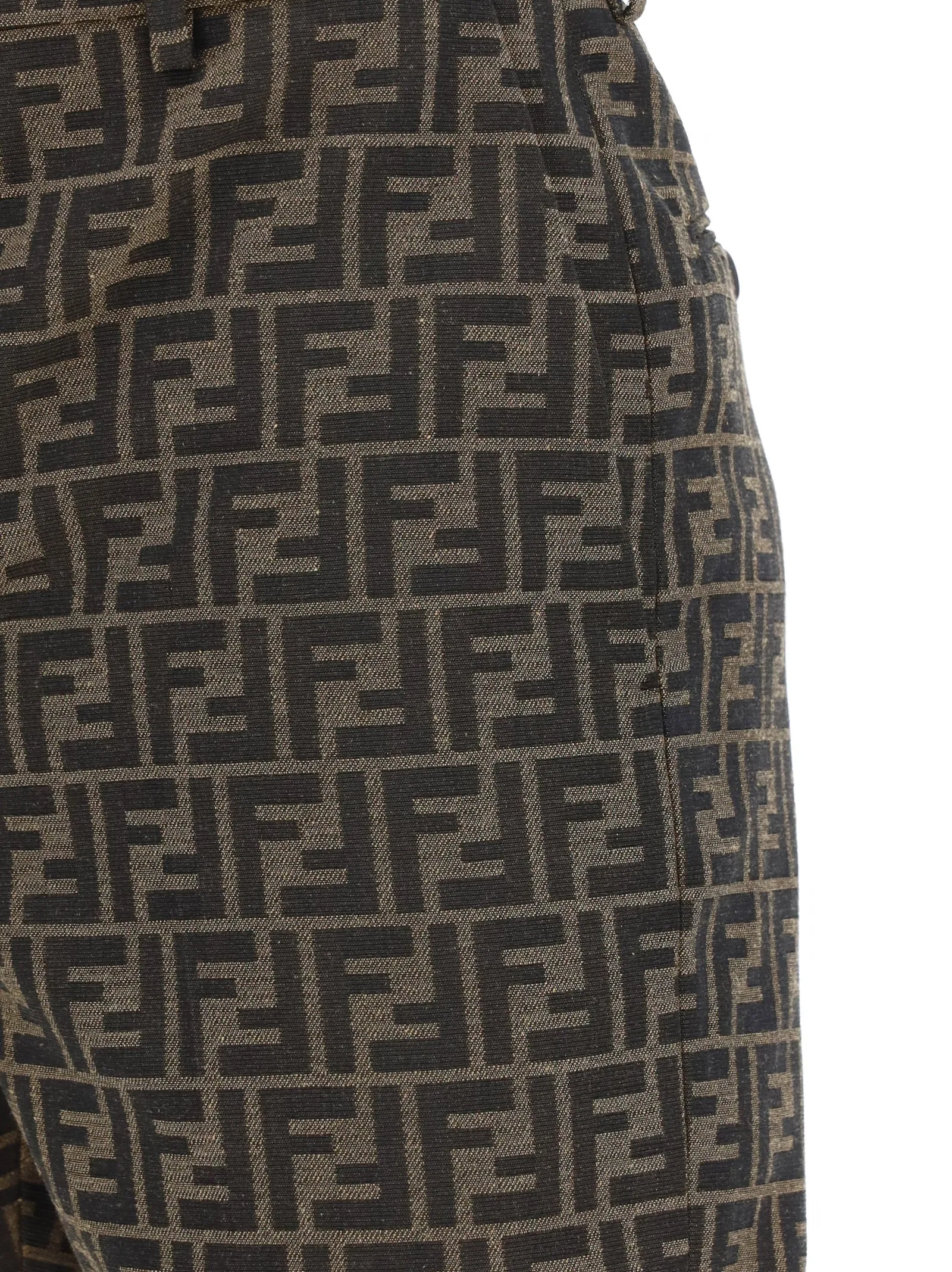 Fendi FF Motif Bermuda Shorts