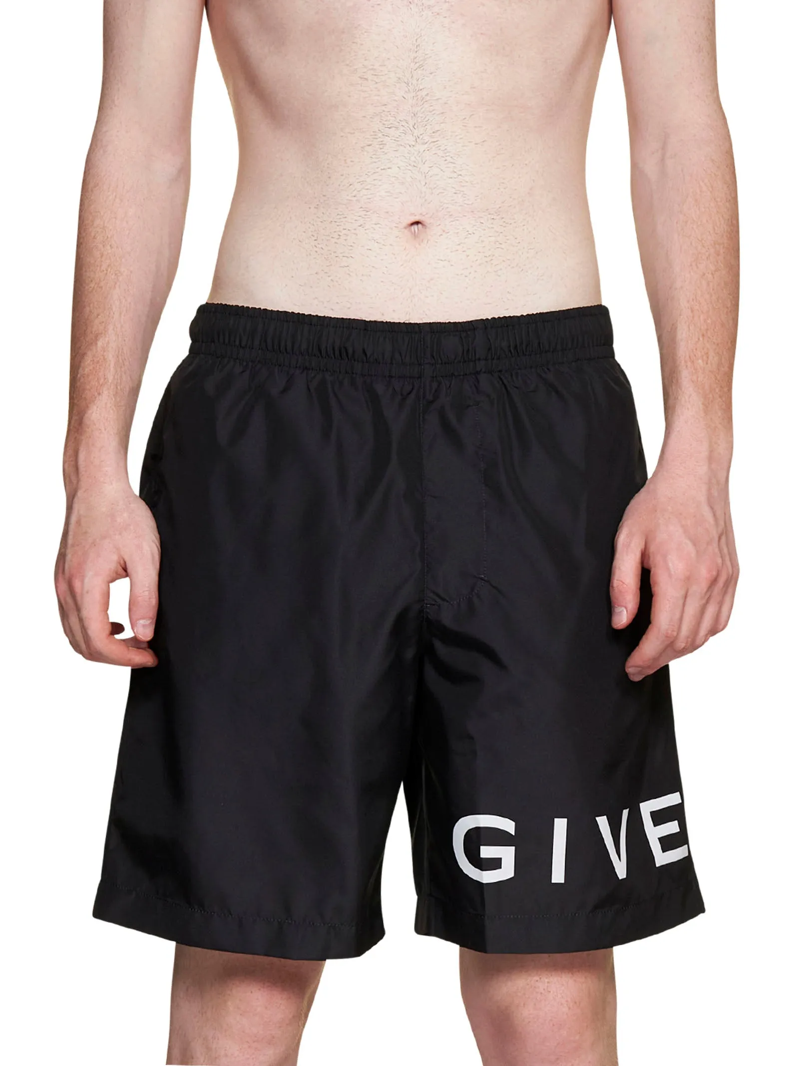 Givenchy Logo Printed Swim Shorts