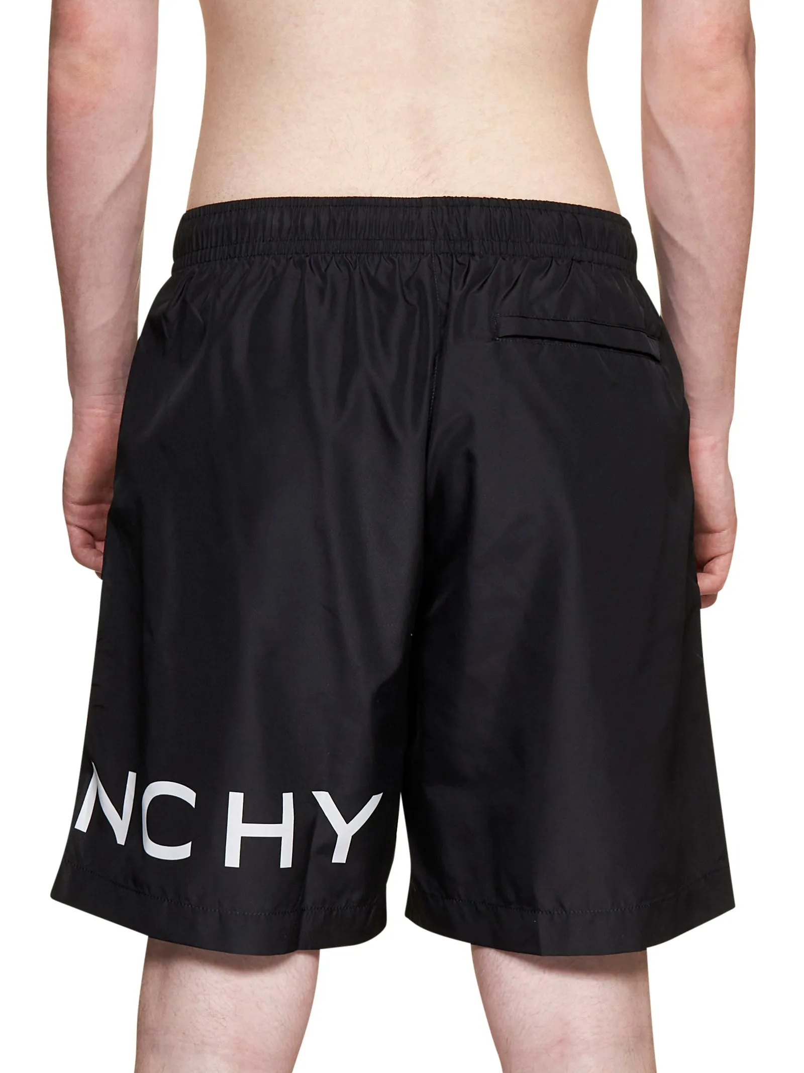 Givenchy Logo Printed Swim Shorts