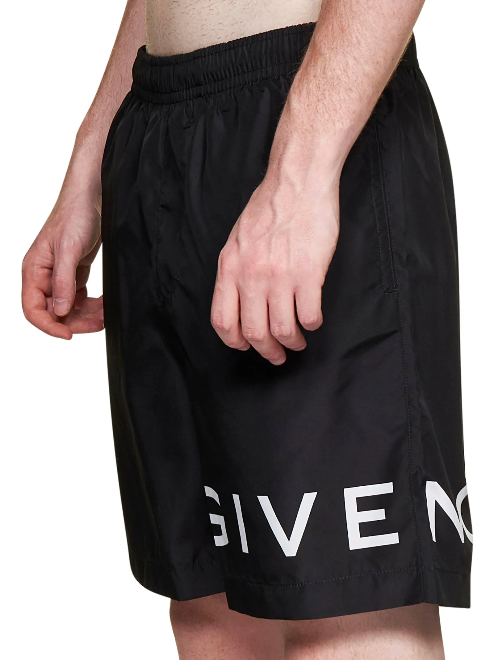 Givenchy Logo Printed Swim Shorts