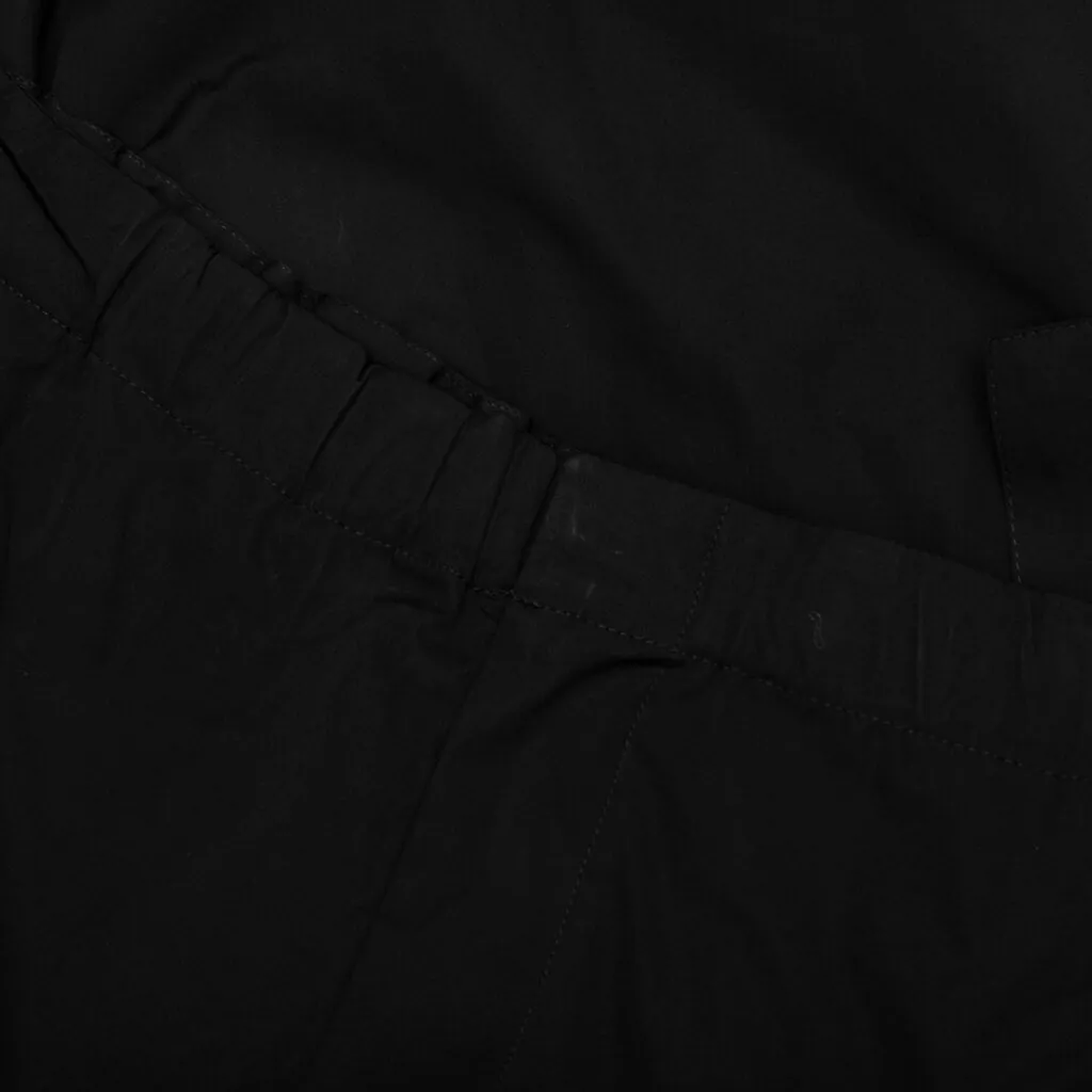 Glass Finish Cotton Poplin 94 Shorts - Black