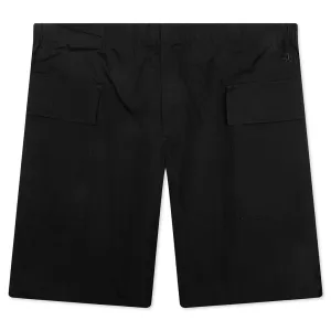 Glass Finish Cotton Poplin 94 Shorts - Black